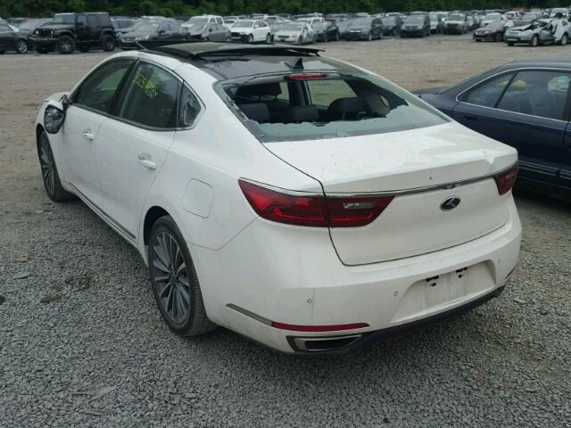 KNALC4J11H5049674 - 2017 KIA CADENZA PR WHITE photo 3