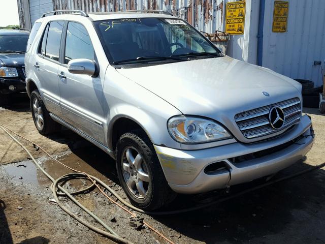 4JGAB75E63A439175 - 2003 MERCEDES-BENZ ML 500 SILVER photo 1