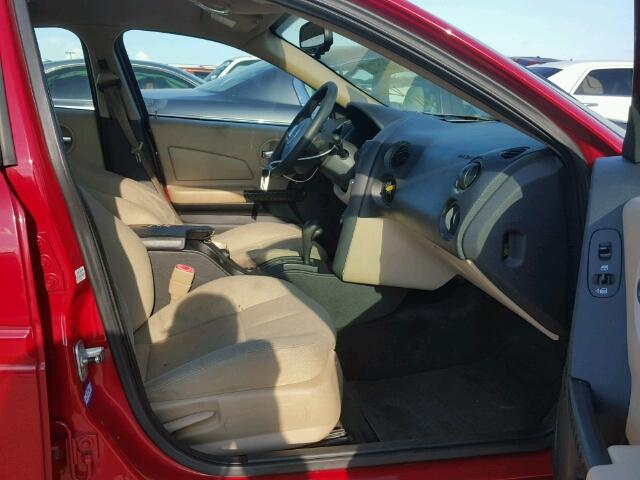 2G2WP552261252086 - 2006 PONTIAC GRAND PRIX RED photo 5