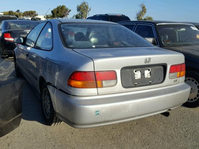 1HGEJ7121WL024330 - 1998 HONDA CIVIC HX SILVER photo 3