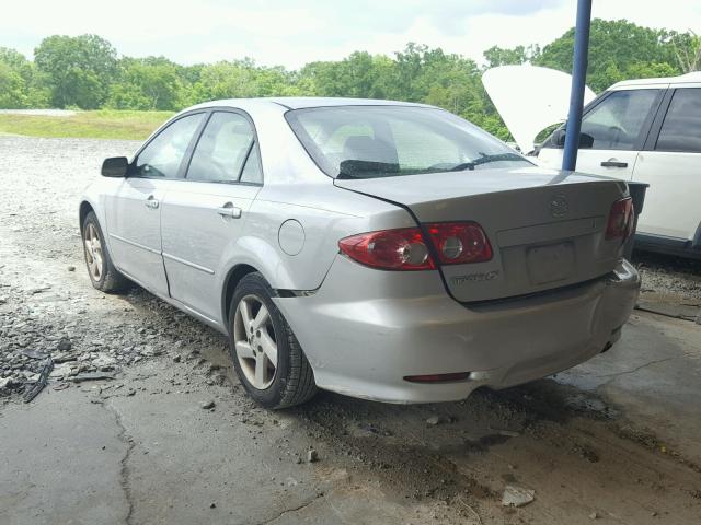 1YVFP80CX35M15570 - 2003 MAZDA 6 I Արծաթագույն լուսանկար 3