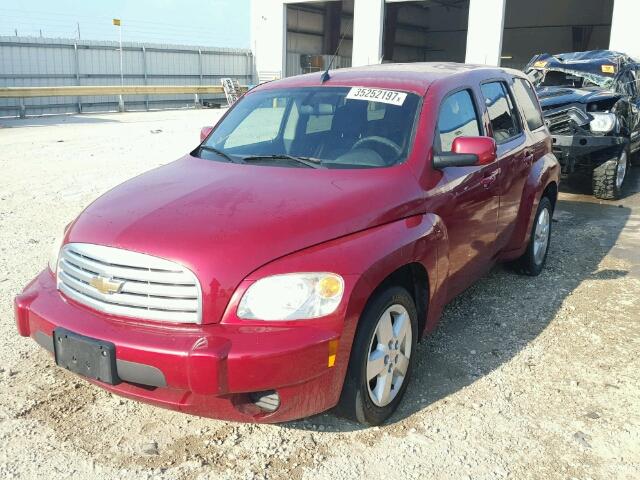 3GNBABFW4BS529127 - 2011 CHEVROLET HHR LT RED photo 2