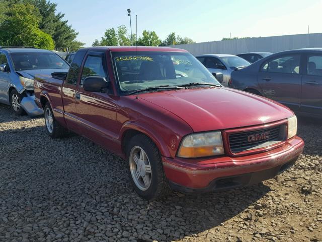 1GTCS1948X8509574 - 1999 GMC SONOMA RED photo 1