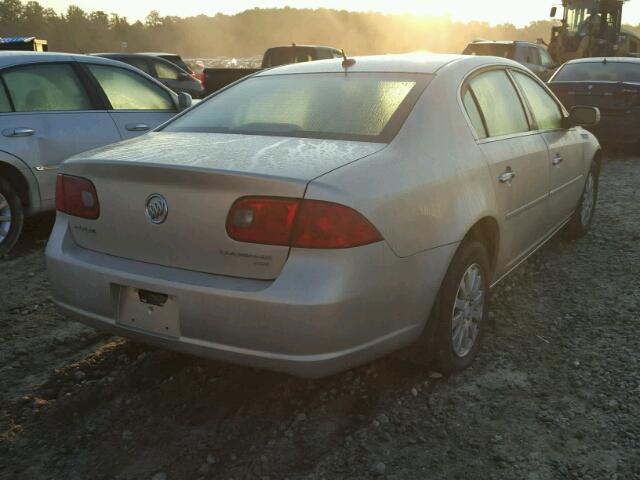 1G4HP57267U141723 - 2007 BUICK LUCERNE CX BEIGE photo 4