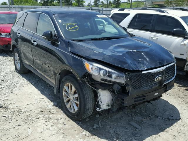 5XYPG4A33GG131163 - 2016 KIA SORENTO LX BLACK photo 1