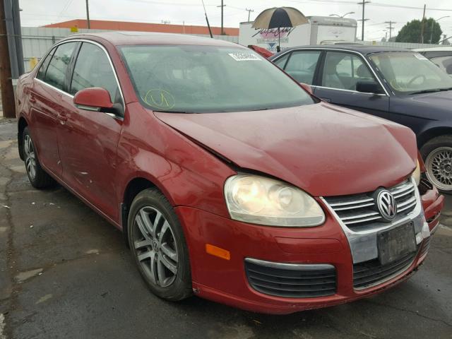 3VWSF71K76M835337 - 2006 VOLKSWAGEN JETTA 2.5 RED photo 1