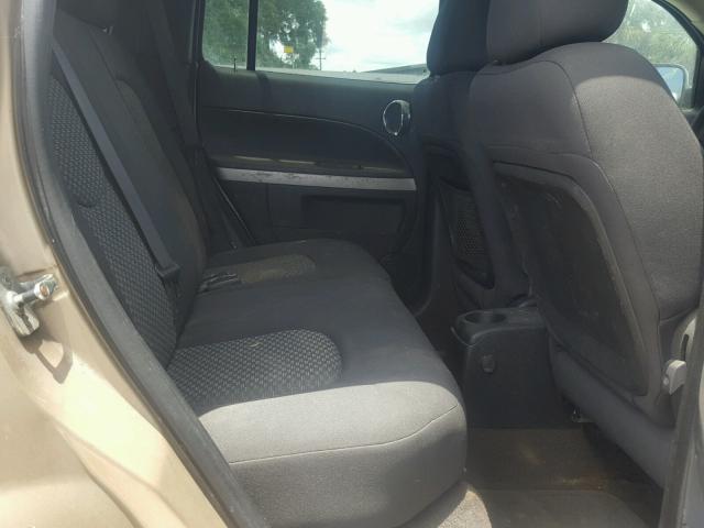 3GNDA13D87S603145 - 2007 CHEVROLET HHR LS GOLD photo 6