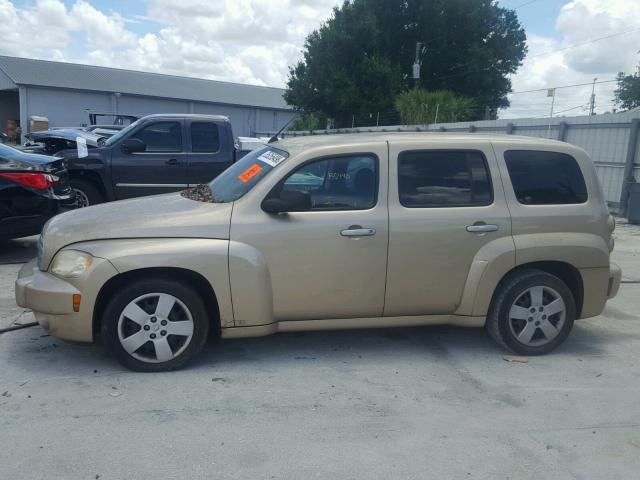 3GNDA13D87S603145 - 2007 CHEVROLET HHR LS GOLD photo 9