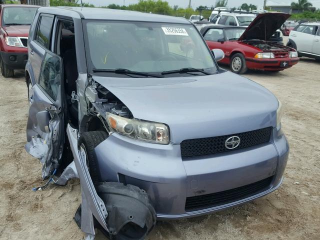 JTLKE50E491094995 - 2009 TOYOTA SCION XB BLUE photo 1