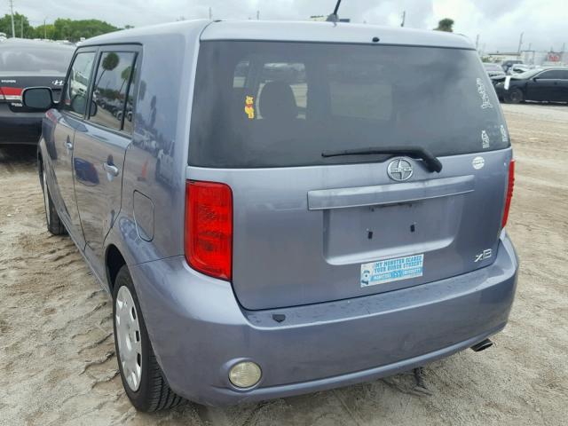 JTLKE50E491094995 - 2009 TOYOTA SCION XB BLUE photo 3