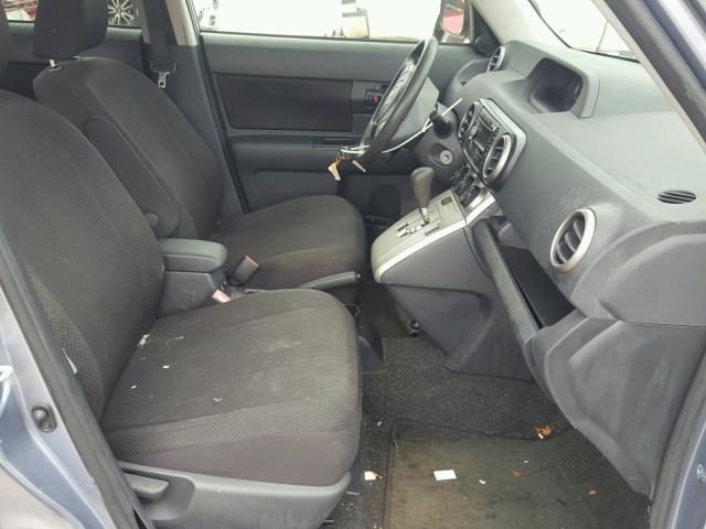 JTLKE50E491094995 - 2009 TOYOTA SCION XB BLUE photo 5