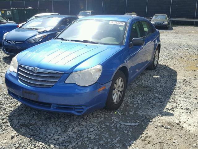 1C3LC46K77N610287 - 2007 CHRYSLER SEBRING BLUE photo 2