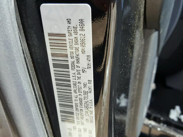 1C4AJWBG2HL731392 - 2017 JEEP WRANGLER S BLACK photo 10