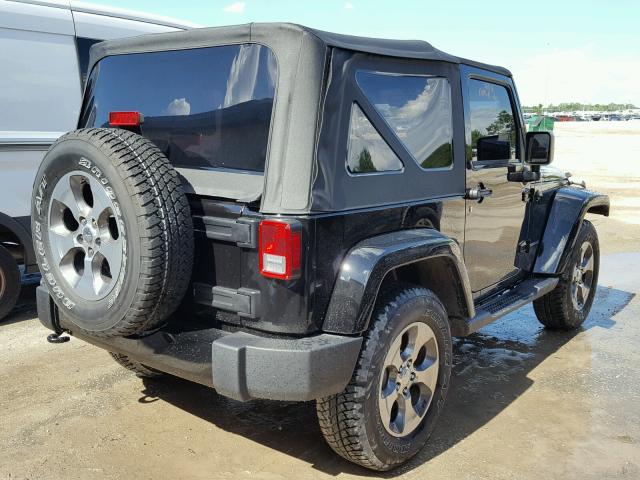 1C4AJWBG2HL731392 - 2017 JEEP WRANGLER S BLACK photo 4