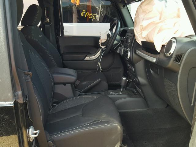 1C4AJWBG2HL731392 - 2017 JEEP WRANGLER S BLACK photo 5