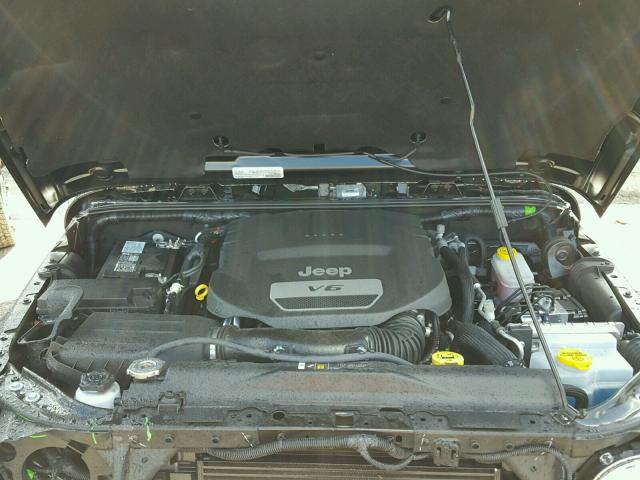 1C4AJWBG2HL731392 - 2017 JEEP WRANGLER S BLACK photo 7