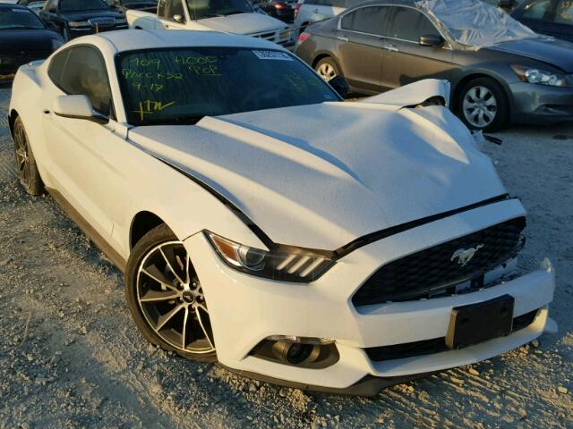 1FA6P8TH9F5349813 - 2015 FORD MUSTANG WHITE photo 1