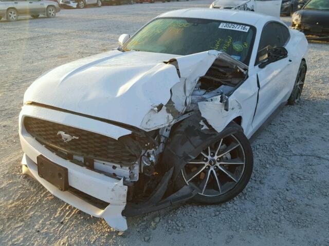 1FA6P8TH9F5349813 - 2015 FORD MUSTANG WHITE photo 2