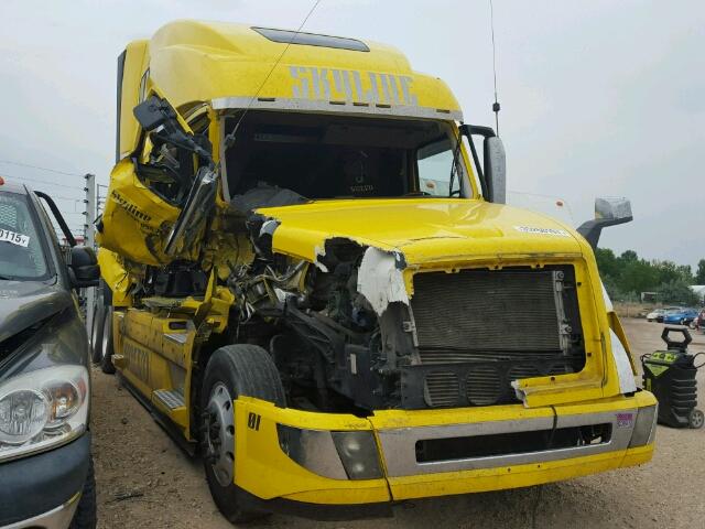 4V4NC9EJ5GN945336 - 2016 VOLVO VN VNL YELLOW photo 1