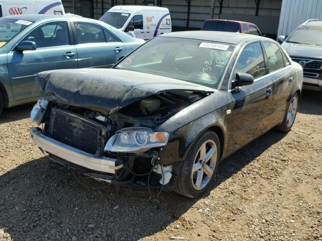 WAUAH78E77A161713 - 2007 AUDI A4 3.2 BLACK photo 2