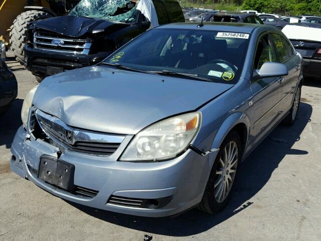 1G8ZV57777F171063 - 2007 SATURN AURA XR BLUE photo 2