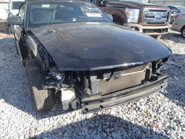 1ZVHT84N575244395 - 2007 FORD MUSTANG BLACK photo 10