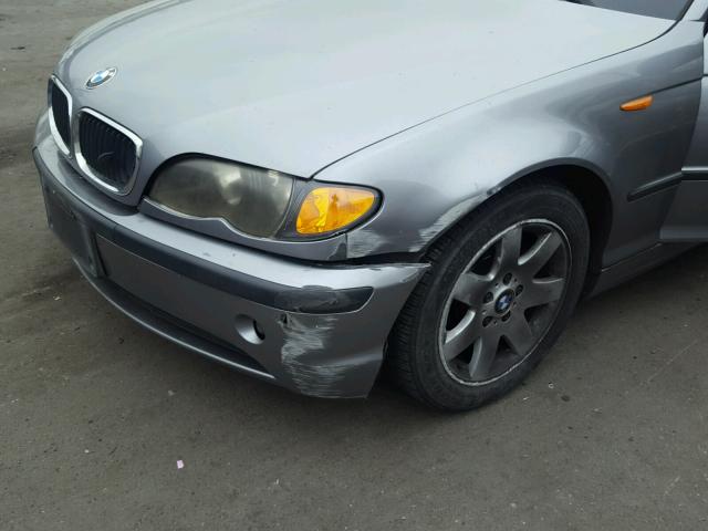 WBAAZ33415KP91643 - 2005 BMW 325 IS SUL GRAY photo 9