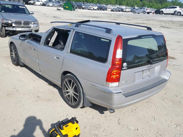 YV1SW592X72625569 - 2007 VOLVO V70 2.5T SILVER photo 3