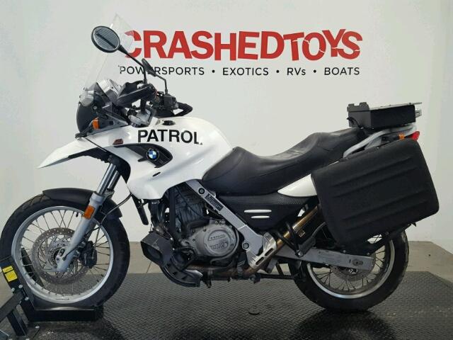 WB10185A17ZL44307 - 2007 BMW F650 GS WHITE photo 3