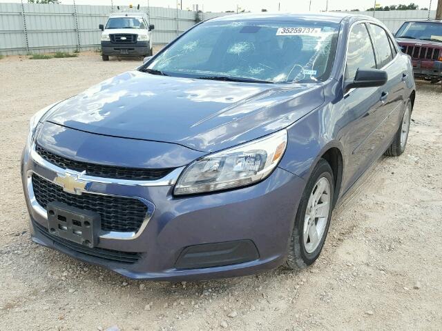 1G11B5SL9EF188291 - 2014 CHEVROLET MALIBU LS BLUE photo 2