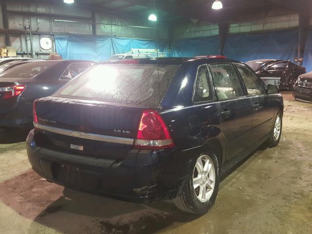 1G1ZT64814F140944 - 2004 CHEVROLET MALIBU MAX 蓝色 照片 4
