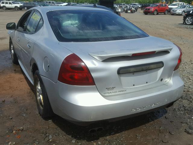 2G2WP522741101066 - 2004 PONTIAC GRAND PRIX SILVER photo 3