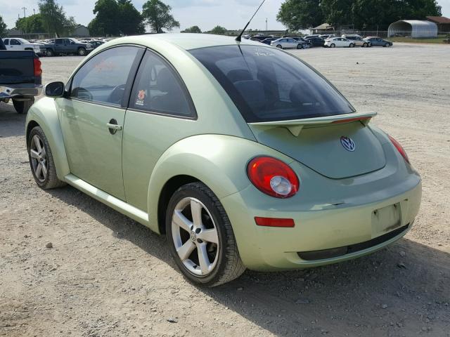 3VWSW31C66M412458 - 2006 VOLKSWAGEN NEW BEETLE GREEN photo 3