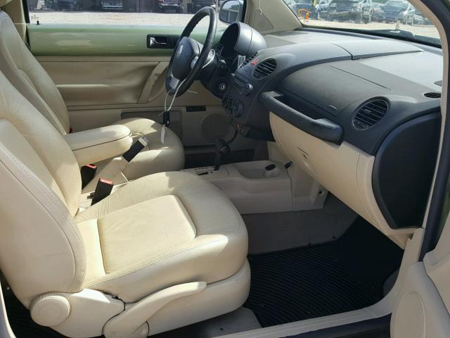 3VWSW31C66M412458 - 2006 VOLKSWAGEN NEW BEETLE მწვანე ფოტო 5