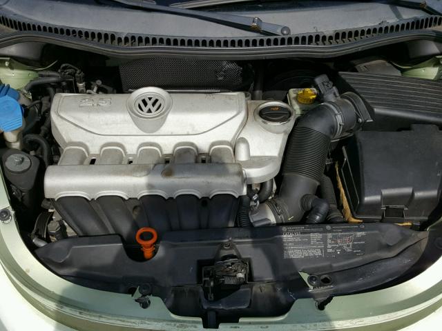 3VWSW31C66M412458 - 2006 VOLKSWAGEN NEW BEETLE მწვანე ფოტო 7