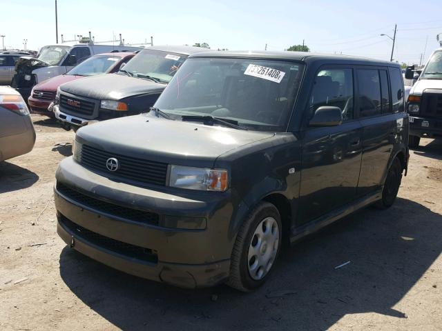 JTLKT324254025049 - 2005 TOYOTA SCION XB Yaşıl foto 2