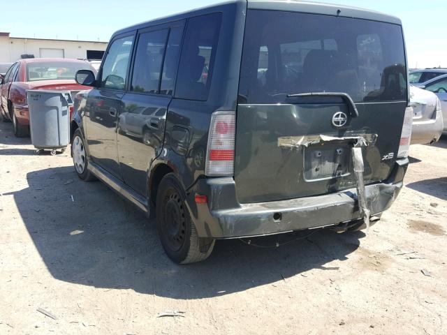 JTLKT324254025049 - 2005 TOYOTA SCION XB Yaşıl foto 3