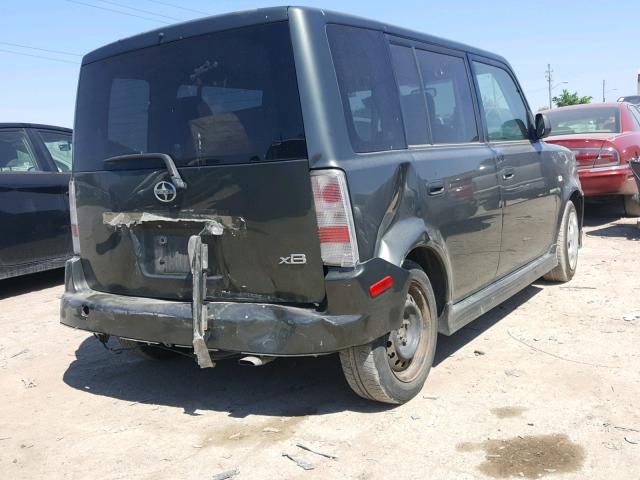 JTLKT324254025049 - 2005 TOYOTA SCION XB Yaşıl foto 4