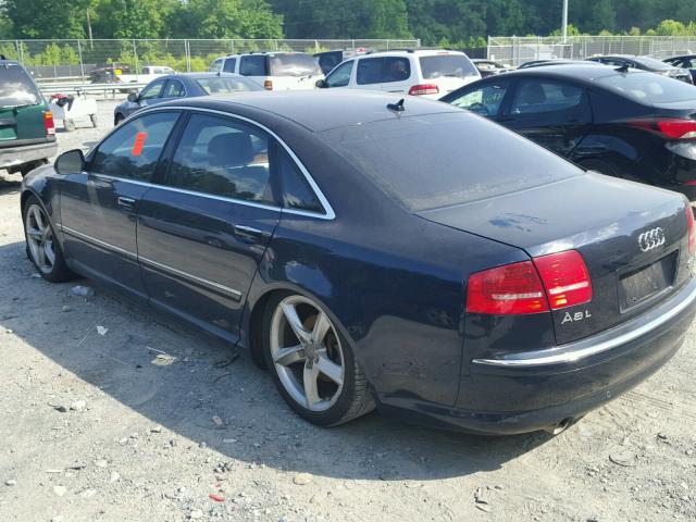 WAUMV94E39N008393 - 2009 AUDI A8 L QUATT BLACK photo 3