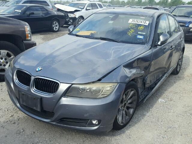 WBAPH7C52BE677111 - 2011 BMW 328 I GRAY photo 2