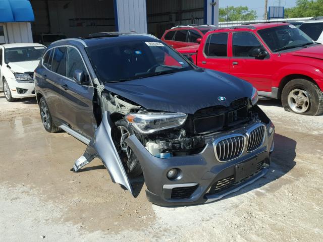 WBXHT3C38GP882332 - 2016 BMW X1 XDRIVE2 GRAY photo 1