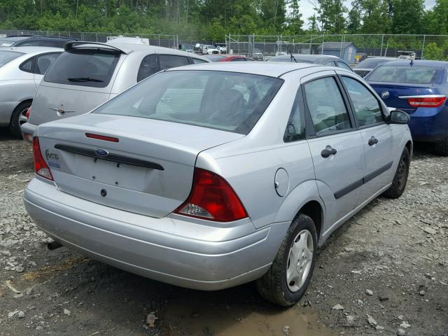 1FAFP33P23W316992 - 2003 FORD FOCUS LX SILVER photo 4