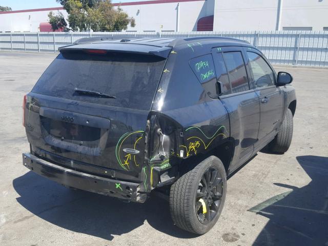 1C4NJDBBXFD427115 - 2015 JEEP COMPASS SP BLACK photo 4