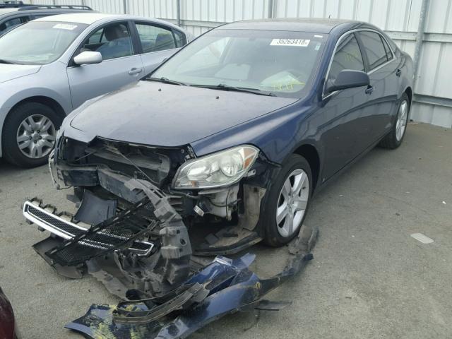 1G1ZG57B79F136474 - 2009 CHEVROLET MALIBU LS Mavi foto 2