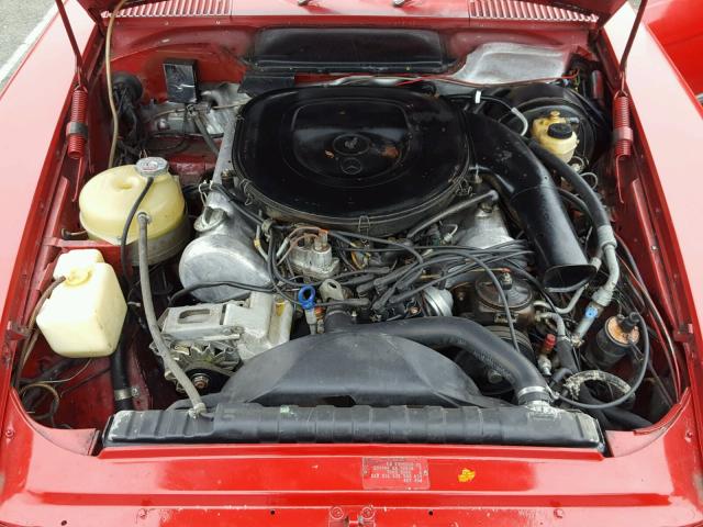 00010704412039588 - 1977 MERCEDES-BENZ 450SL RED photo 7