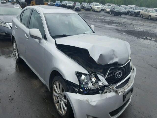 JTHCK262882025352 - 2008 LEXUS IS 250 SILVER photo 1