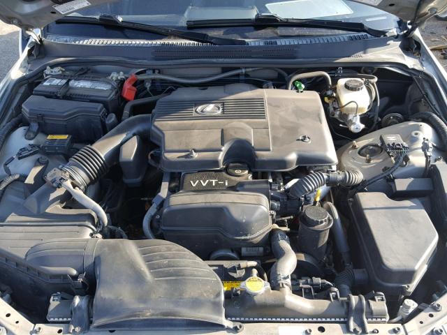 JTHBD182710028919 - 2001 LEXUS IS 300 SILVER photo 7