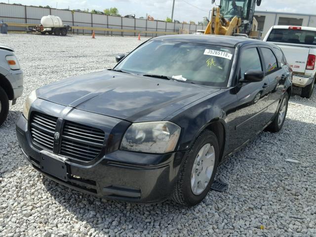 2D4FV47T96H478976 - 2006 DODGE MAGNUM SE BLACK photo 2