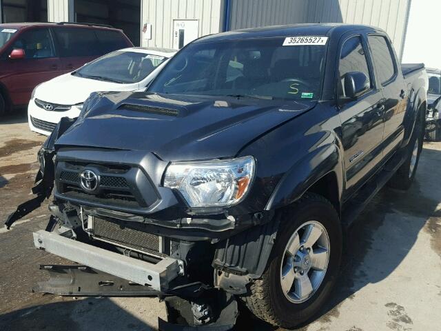 3TMJU4GN3CM132270 - 2012 TOYOTA TACOMA PRE CHARCOAL photo 2