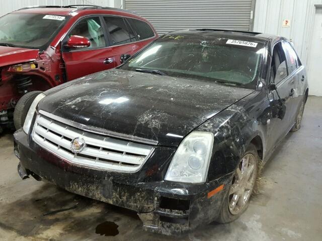 1G6DW677360121882 - 2006 CADILLAC STS BLACK photo 2